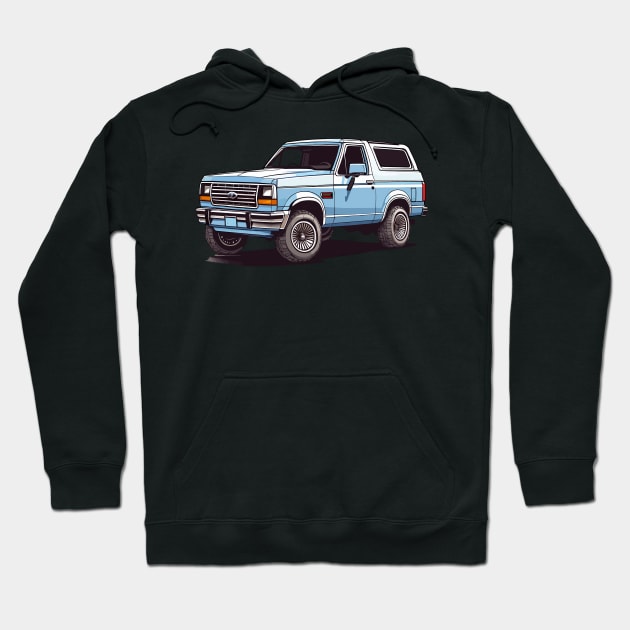 Ford bronco Hoodie by remixer2020